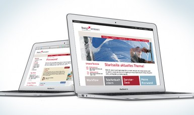 Intranet - Webdesign - BWSG